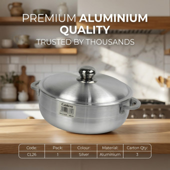 Klassic Caldero Aluminium Casserole Pot 26cm