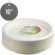 Biodegradeable Bagasse Plates Recyclable 10