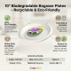 Biodegradeable Bagasse Plates Recyclable 10