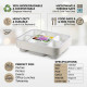 Biodegradeable Bagasse Plates Recyclable 6CP 25pk image
