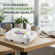 Biodegradeable Bagasse Plates Recyclable 6CP 25pk image