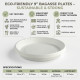Biodegradeable Bagasse Plates Recyclable 9 BAGASSE DISPOSABLE image