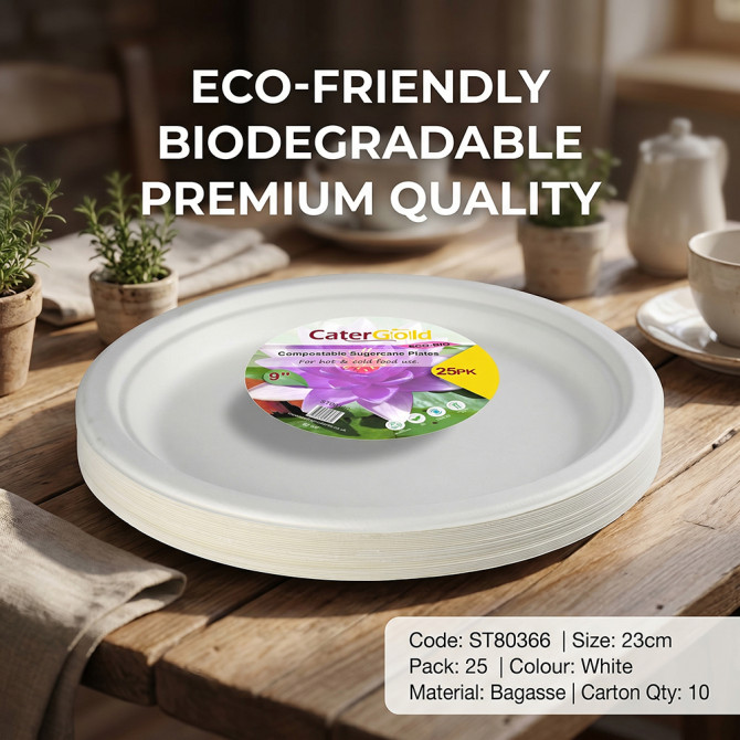 Biodegradeable Bagasse Plates Recyclable 9 image
