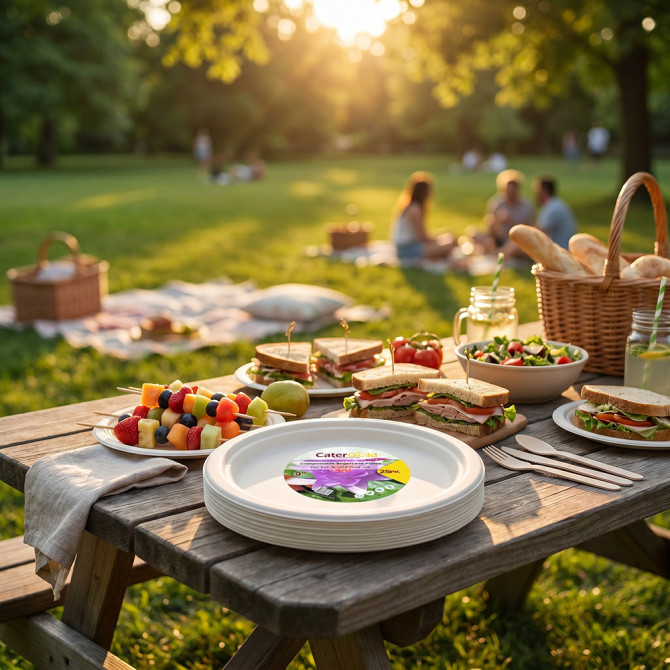 Biodegradeable Bagasse Plates Recyclable 9 image