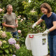 Heavy Duty Plastic Garden Waste Bin With Locking Lid 23L BINS & BUCKETS image