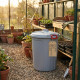 Heavy Duty Plastic Garden Waste Bin With Locking Lid 46L image