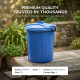 Heavy Duty Plastic Garden Waste Bin With Locking Lid 75L BINS & BUCKETS image