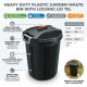 Heavy Duty Plastic Garden Waste Bin With Locking Lid 75L BINS & BUCKETS image
