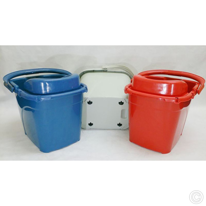 Mop Bucket 15L With Wheels BINS & BUCKETS image