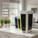 Pedal Bin Recycle & Trash Can 50L image