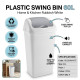 Plastic Swing Bin 60L for Home & Kitchen Rubbish BINS & BUCKETS image