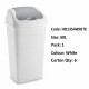 Plastic Swing Bin 60L for Home & Kitchen Rubbish BINS & BUCKETS image