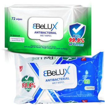 Belux Anti-Bacterial Wet Wipes 72pcs