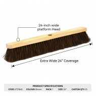 Bassine Platform Broom Head 24