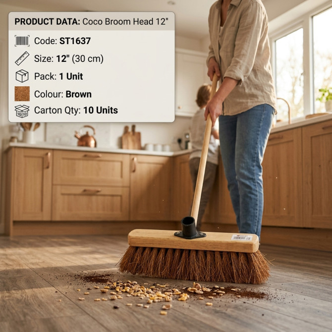 Coco Broom Head 12