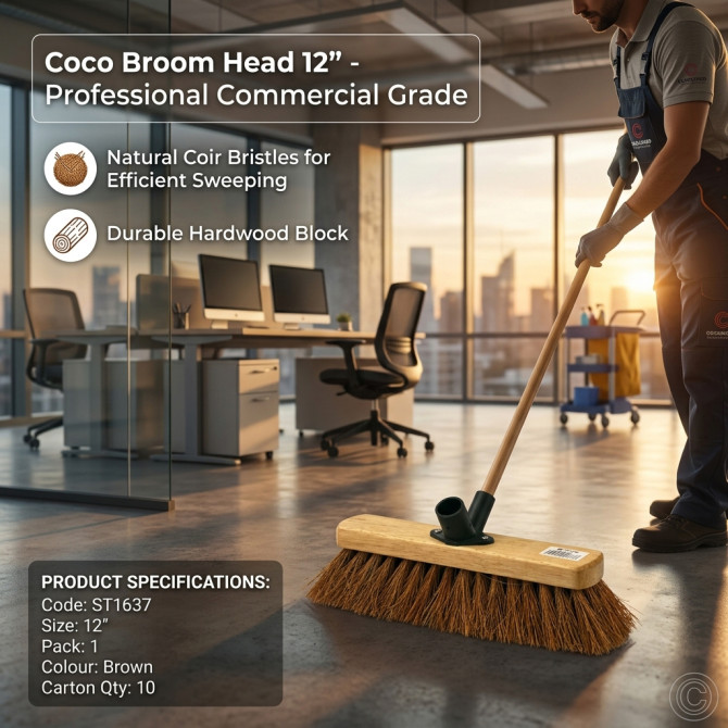 Coco Broom Head 12