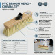 PVC Broom Head Cream 12 CLEANING PRODUCTS, CLEANING PRODUCTS image