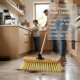 PVC Broom Head Cream 12 CLEANING PRODUCTS, CLEANING PRODUCTS image