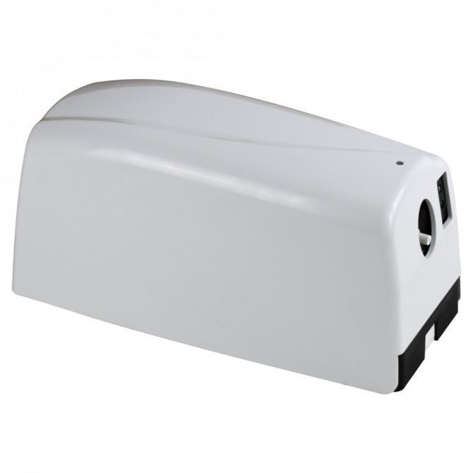 Bathroom White Auto Soap Dispenser Wall Mounted 1L image