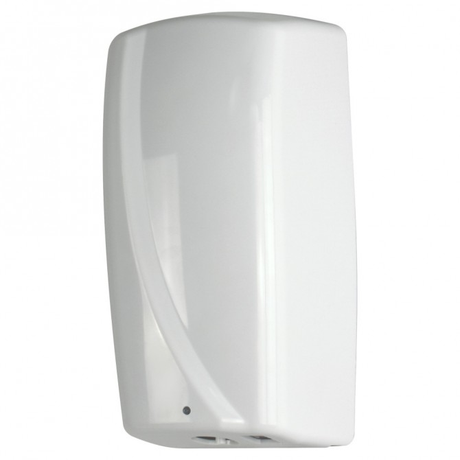 Bathroom White Auto Soap Dispenser Wall Mounted 1L image