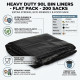 Bin Liner Heavy Duty Refuse Sacks Bin Bags Liners 90L 200 pack (76x96cm) FLAT PACK CLEANING PRODUCTS, CLEANING PRODUCTS image