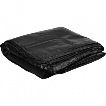 Bin Liner Heavy Duty Refuse Sacks Bin Bags Liners 90L 200 pack (76x96cm) FLAT PACK