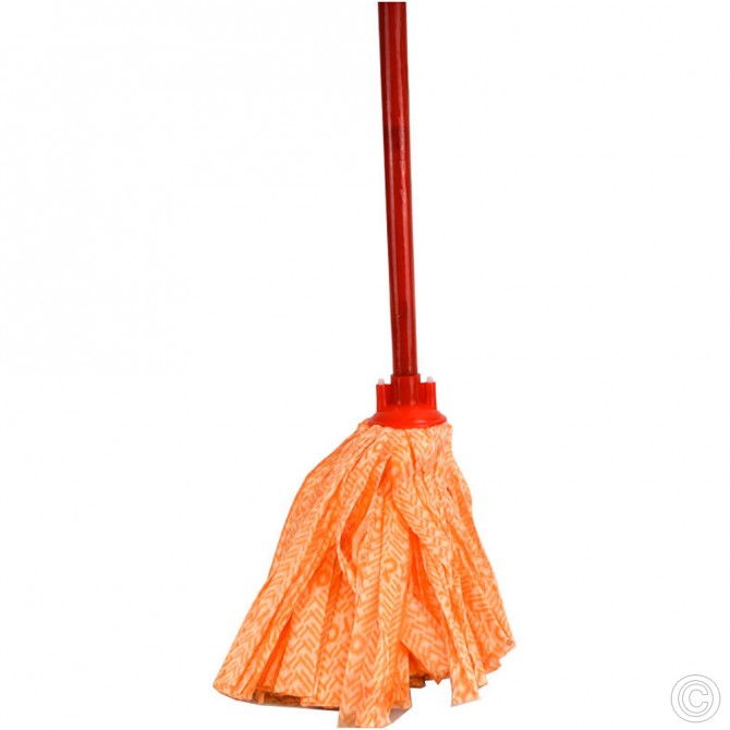 Synthetic Sweeping Mop & Stick image