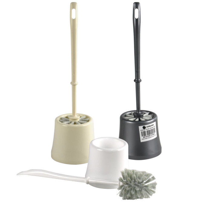 Round Closet Toilet Brush Set Luxury CLEANING PRODUCTS, CLEANING PRODUCTS image