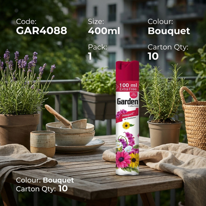 Scented Air Freshener 400ml Bouquet CLEANING PRODUCTS image