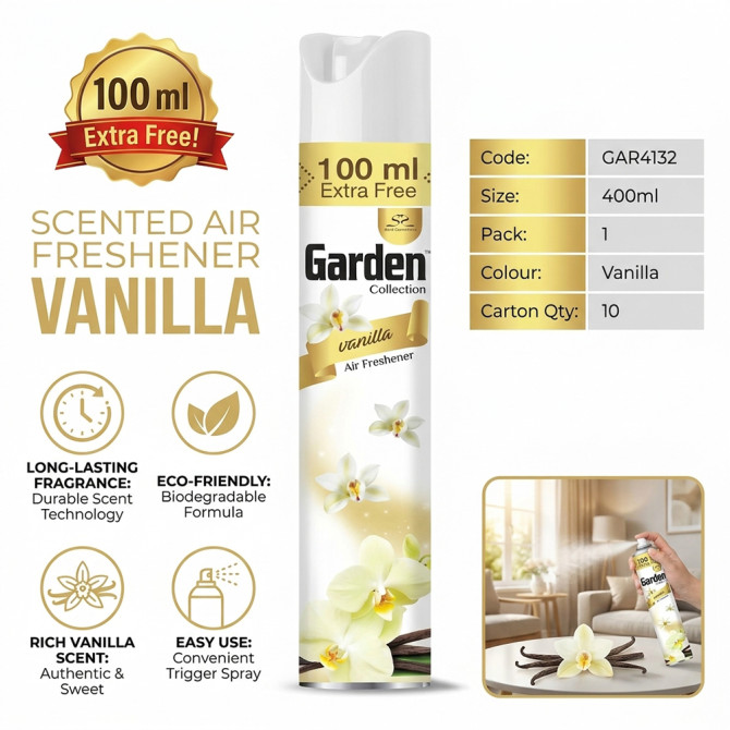 Scented Air Freshener 400ml Vanilla