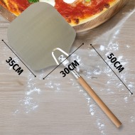 Aluminium Pizza Peel Spade 30x35x50cm