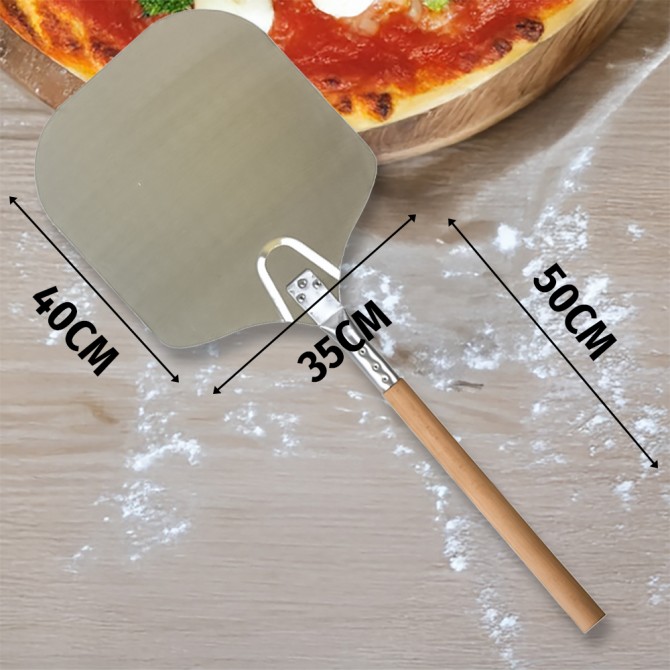 Aluminium Pizza Peel Spade 35x40x50cm PROF SERIES COOKWARE, COOKING TOOLS image