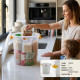Food Storage Lock Bin Clear 50L COOKING TOOLS image