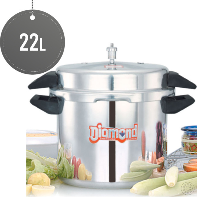 Diamond Pressure Cooker 22L Xtra Thick Base image