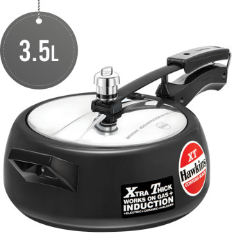 Hawkins Contura Black 3.5L XT Pressure Cooker INDUCTION Hard Anodised
