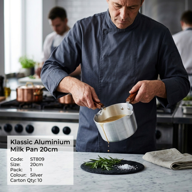 Klassic Aluminium Milk Pan 20cm ALUMINIUM COOKWARE, COOKWARE image