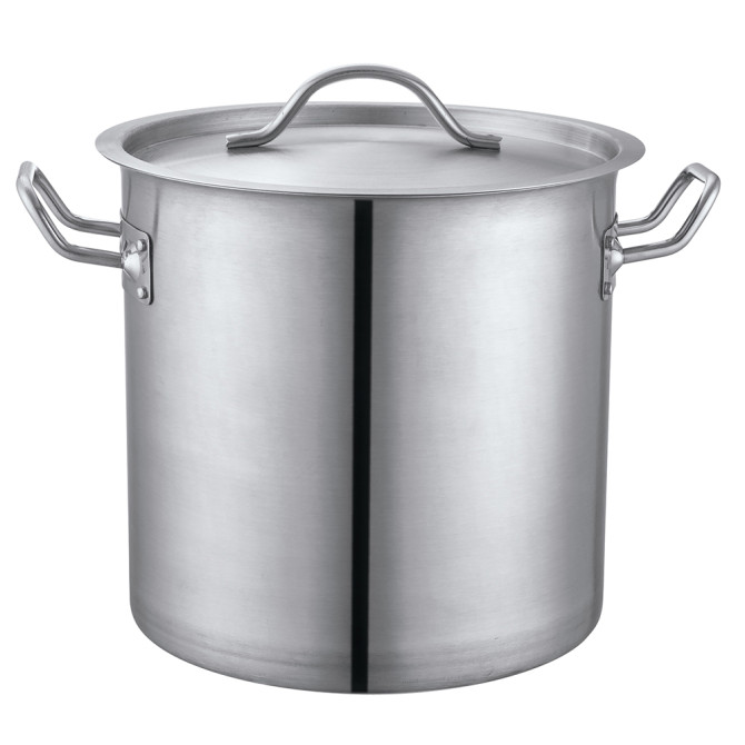 HorecaGold Stainless Steel Deep Induction Pot 25L COOKWARE image