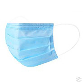 Blue Disposable Face Masks 20pack
