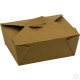 HorecaGold No.8 Snack Box Brown 50pk 1400ml/49oz (174/153x143/120x-65mm) image