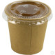 HorecaGold Paper Portion Pot Kraft 50pk 28ml/1oz image