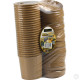 HorecaGold Paper Soup Cup With Lid Kraft 25pk 795ml/28oz DISPOSABLES image