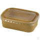 HorecaGold Rectangular Container With PET Lid Kraft 25pk 650ml/23oz DISPOSABLES image
