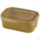 HorecaGold Rectangular Container With PET Lid Kraft 25pk 750ml/26oz DISPOSABLES image