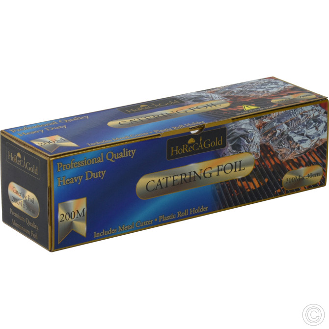 HoReCaGold Xtra HD Catering Foil 200M x 30cm DISPOSABLES image