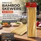Bamboo BBQ Skewers 100 Pack BARBECUE image
