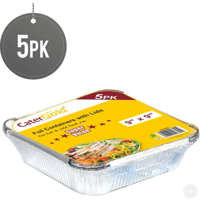 Aluminium Foil Container With Lid 9 FOIL PRODUCTS image