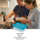 Plastic Microwave Airtight Food Container 1.2L FOOD STORAGE image