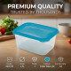 Plastic Microwave Airtight Food Container 1.7L FOOD STORAGE image