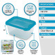 Plastic Microwave Airtight Food Container 1.7L FOOD STORAGE image