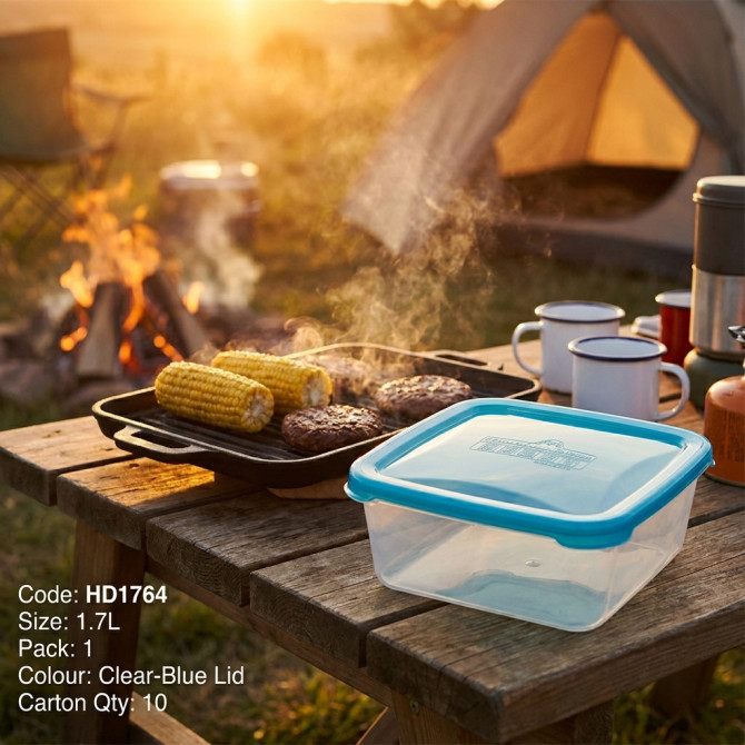 Plastic Microwave Food Container 1.7L FOOD STORAGE image